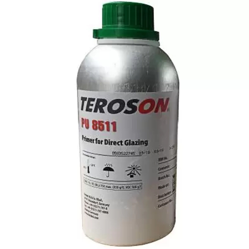 Preview: Henkel™ Teroson® PU 8511 Primer, 500 ml, Schwarz, 329629, Zur Vorbehandlung von Glas und Keramik