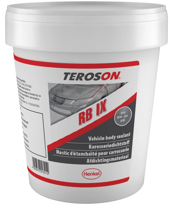 Preview: Henkel™ Teroson® RB IX dauerplastischer Dichtstoff auf Kautschukbasis, 16 Kg, Grau, 247319, Universell einsetzbar