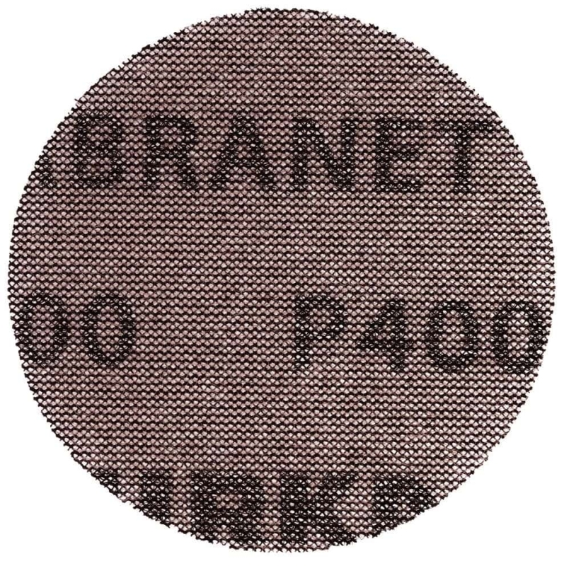 Preview: Mirka® Abranet 5420305081, Ø 77 mm, P800, Gitternetz, Kletthaftend, PA Gitternetz Schleifscheibe mit Aluminiumkorn