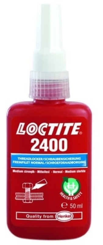Preview: Henkel™ Loctite® 2400 Schraubensicherung, 50 ml, Blau, 1947402, Mittelfest