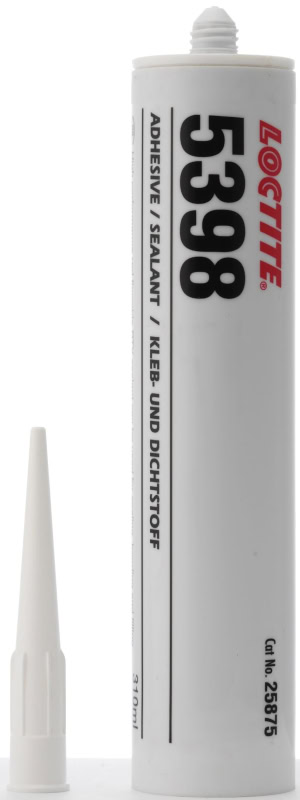 Preview: Henkel™ Loctite® Acetoxy Silikon Kleb- und Dichtstoff SI 5398, 310 ml, Rot, Fließend,1K, 2063271, Fließfähig