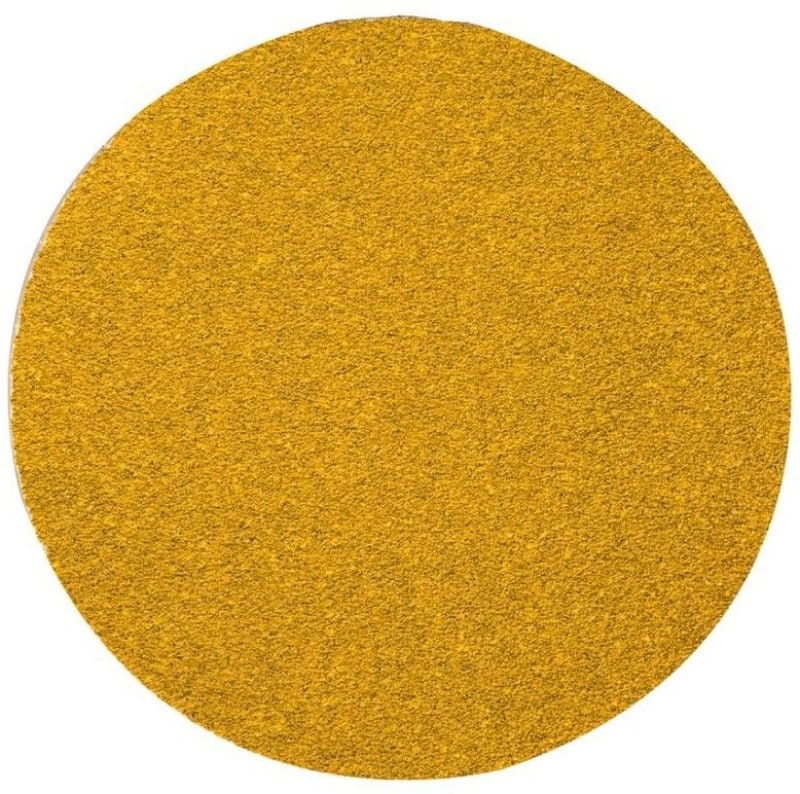 Preview: Mirka® Gold 2334109941, Ø 150 mm, P400, Ungelocht, Klebefilmhaftend, Schleifscheiben mit Aluminiumkorn