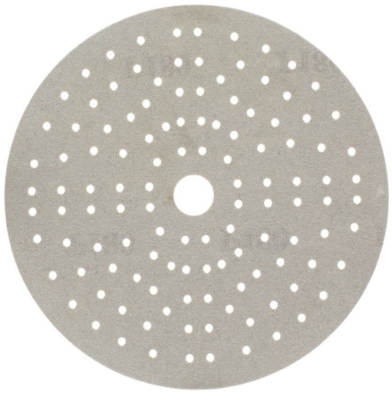 Preview: Mirka® Iridium® 246CH09918, Ø 150 mm, P180, Multilochung, Kletthaftend, Schleifscheibe mit Keramik- und Aluminiumkorn