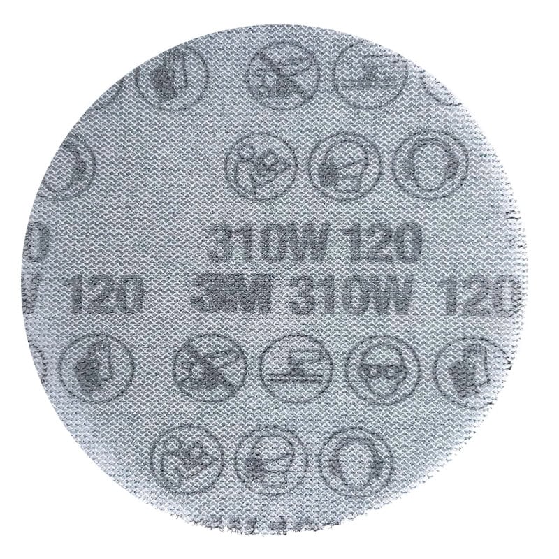 Preview: 3M™ Xtract™ Cubitron™ II 310W 54356, Ø 75 mm, 120+, Ungelocht, 12.000 U/Min., Gitternetz, Kletthaftend, Schleifscheibe mit Präzisions-Keramikkorn