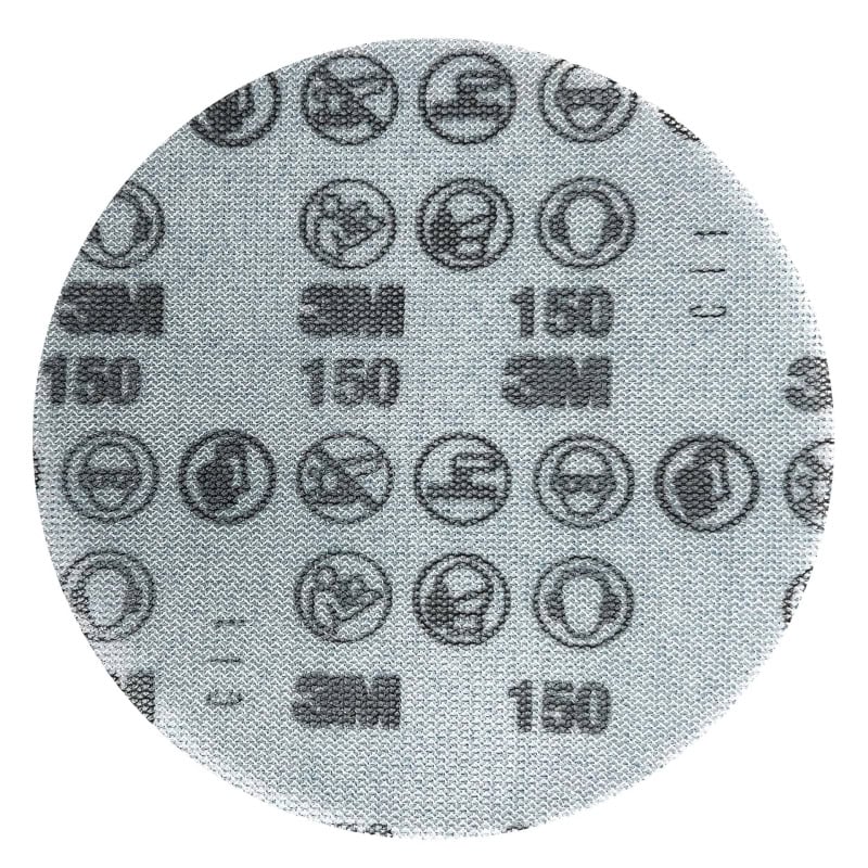 Preview: 3M™ Xtract™ Cubitron™ II 310W 33996, Ø 200 mm, 150+, Ungelocht, 6.000 U/Min., Gitternetz, Kletthaftend, Schleifscheibe mit Präzisions-Keramikkorn