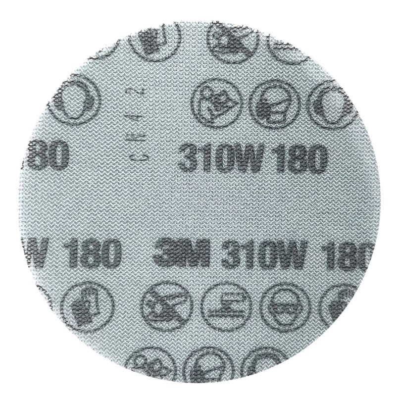 Preview: 3M™ Xtract™ Cubitron™ II 310W 33988, Ø 200 mm, 180+, Ungelocht, 6.000 U/Min., Gitternetz, Kletthaftend, Schleifscheibe mit Präzisions-Keramikkorn