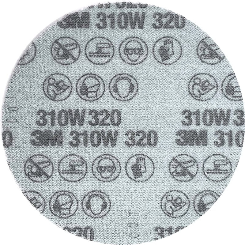 Preview: 3M™ Xtract™ Cubitron™ II 310W 54779, Ø 75 mm, 320+, Ungelocht, 12.000 U/Min., Gitternetz, Kletthaftend, Schleifscheibe mit Präzisions-Keramikkorn