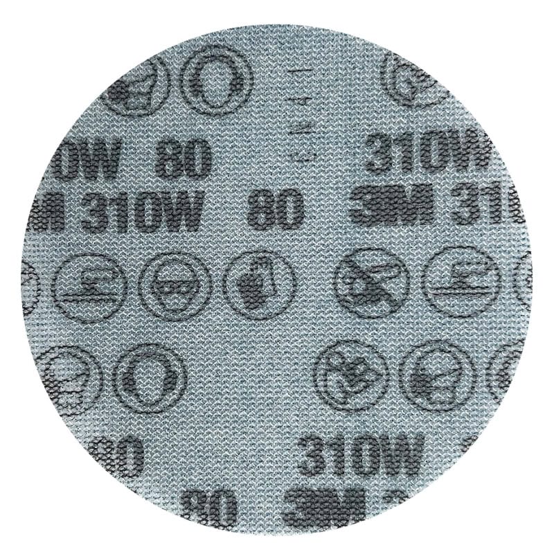 Preview: 3M™ Xtract™ Cubitron™ II 310W 34055, Ø 200 mm, 80+, Ungelocht, 6.000 U/Min., Gitternetz, Kletthaftend, Schleifscheibe mit Präzisions-Keramikkorn