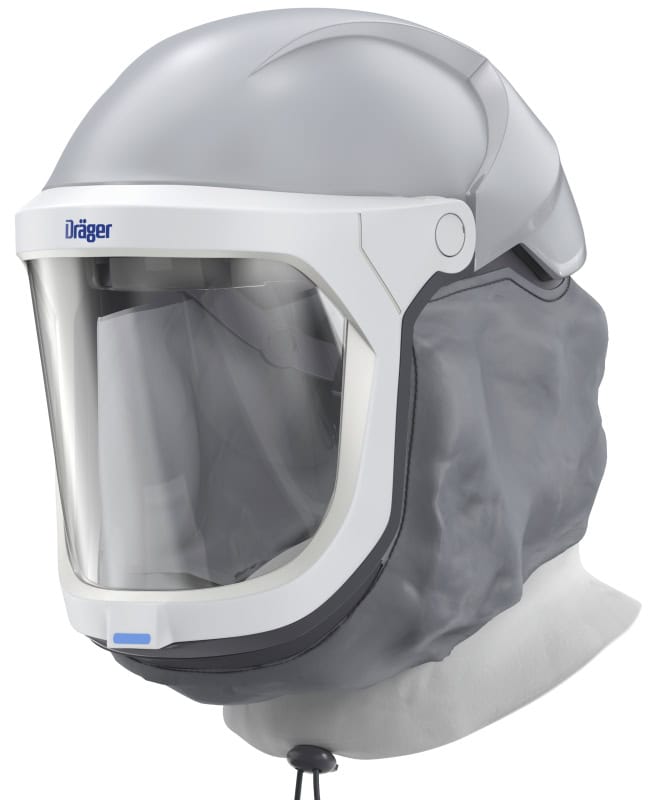 Preview: Dräger® X-plore® 8300 Gebläseatemschutz Set X-plore-8300-HIK2, TH3/TM3, 8 - 11 Stunden Laufzeit, Partikelschutz, Schwer-Industrie, Teile: [3734400, R59600, 3710780]