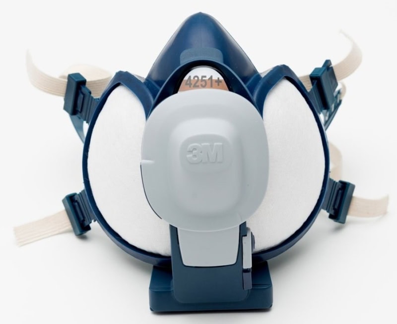 Preview: 3M™ 1040, Cool Flow™ Fan für Halbmasken Serie 4000+, Wiederaufladbar, Lüfter mit Netzteil, EU Version