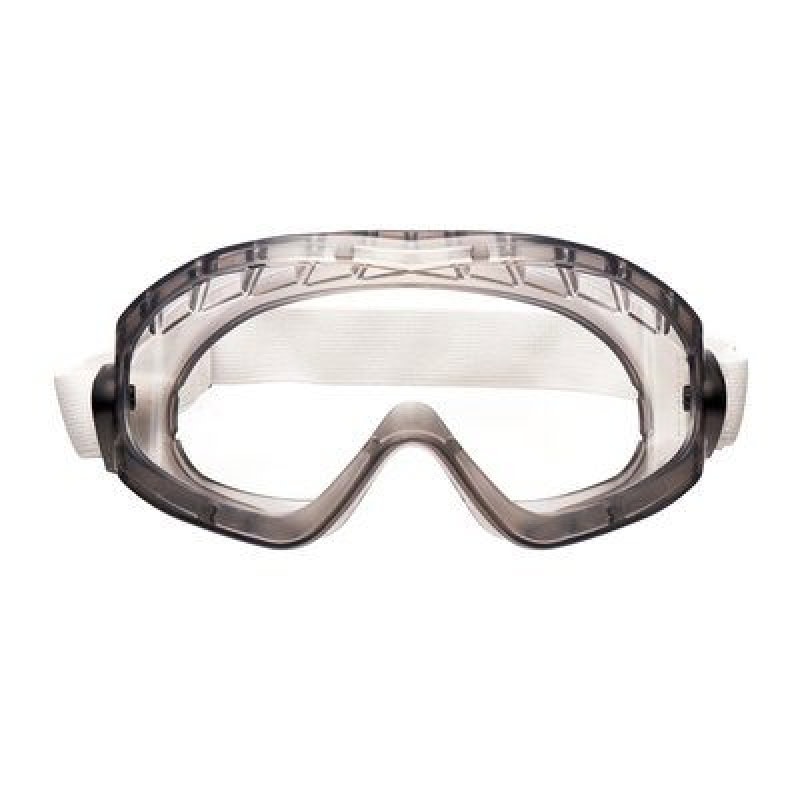 Preview: 3M™ 2890S, Klar, AS/AF/UV, 2C-1.2 3M 1 BT 9 K N, Gasdichte Vollsichtbrille aus Polycarbonat