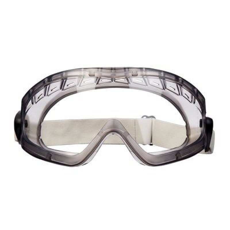 Preview: 3M™ 2890, Klar, AS/AF/UV, 2C-1.2 3M 1 BT 9 K N, Belüftete Vollsichtbrille aus Polycarbonat
