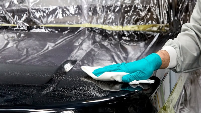 Preview: 3M™ Perfect-It™ 34568, 300 Blatt pro Rolle, Weiß, 320 mm x 400 mm, Nahezu Fusselfrei, Antistatisch, Professionelles Einweg Poliertuch