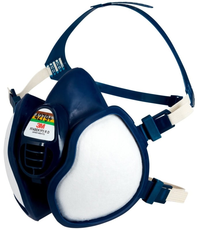Preview: 3M™ 4279C1N, Komplett Halbmaske 4279+, FFABEK1P3 R D, Wartungsfrei & Gebrauchsfertig, Einzelhandels Packung mit EAN Label