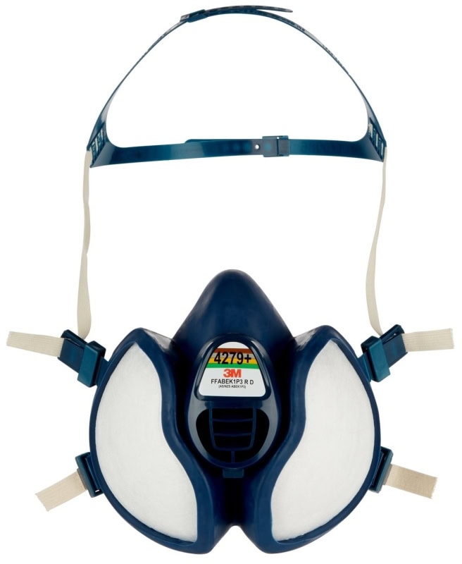 Preview: 3M™ 4279C1N, Komplett Halbmaske 4279+, FFABEK1P3 R D, Wartungsfrei & Gebrauchsfertig, Einzelhandels Packung mit EAN Label
