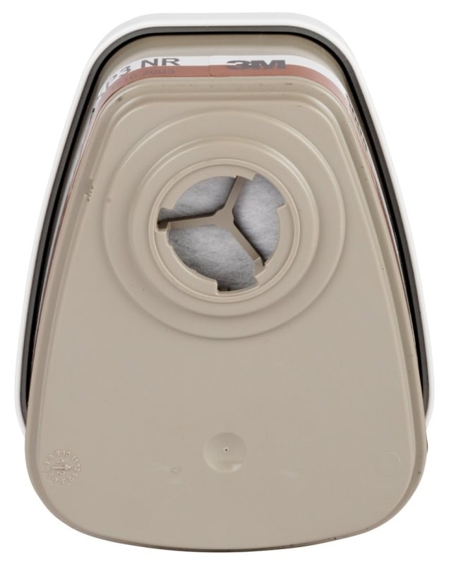 Preview: 3M™ Dämpfe & Partikel Kombifilter 6098, AXP3 NR D, Bajonett-Klick Filteranschluss, Filter gegen einkomponentige organische Dämpfe (Siedepunkt unter 65° C, Gruppe 1 & 2), Partikel