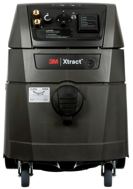 Preview: 3M™ Xtract™ 64159, 74 L./Min Absaugleistung, 35 Liter Auffangbehälter, Zweifach HEPA Filter, Leise 69 dB, Mobile Staubabsaugung