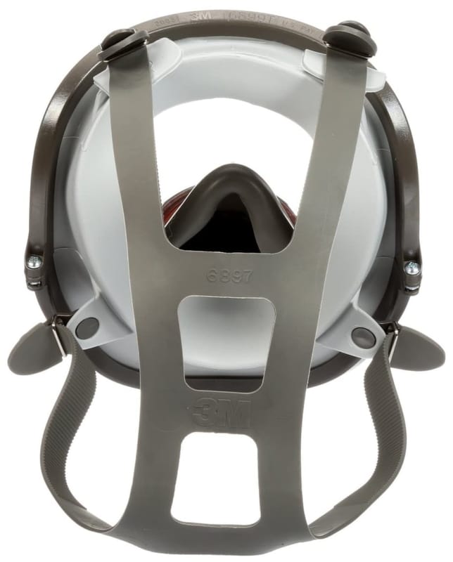 Preview: 3M™ Gasmaske / Vollmaske 6700S, EN 136 (Klasse 1), Größe S, Bajonett-Klick Filteranschluss