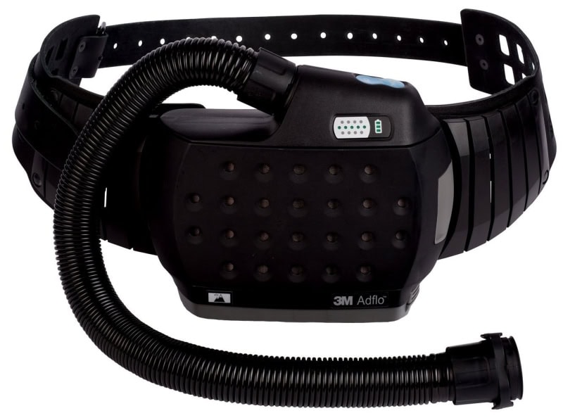 Preview: 3M™ Speedglas™ 9100 Air mit Schweißfilter 9100XX und Adflo™ Gebläseatemschutz, TH2, H567725, inkl. QRS-Luftschlauch und Tasche, Schweißmaske mit Kopfband; Teile: [H567700 + H500015]