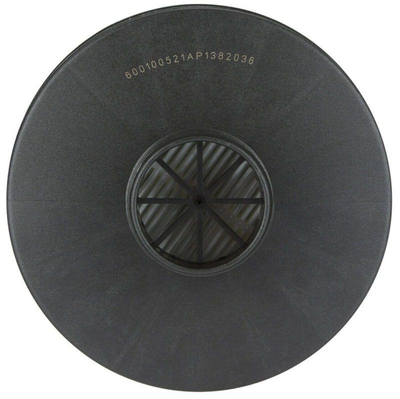 Preview: 3M™ DT-Series™ DT-1235E BULK, Partikelfilter PFR10, P3 R D, Schwarz, 40 mm Rundfilteranschluss [NATO Standard], Filter gegen feste & flüssige Partikel, Großpackung