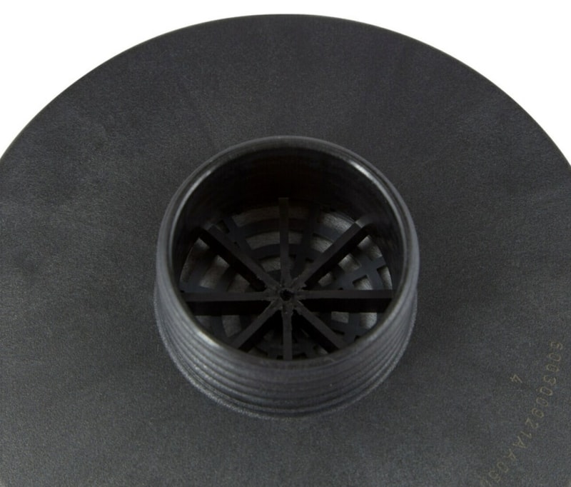 Preview: 3M™ DT-Series™ DT-1235E BULK, Partikelfilter PFR10, P3 R D, Schwarz, 40 mm Rundfilteranschluss [NATO Standard], Filter gegen feste & flüssige Partikel, Großpackung