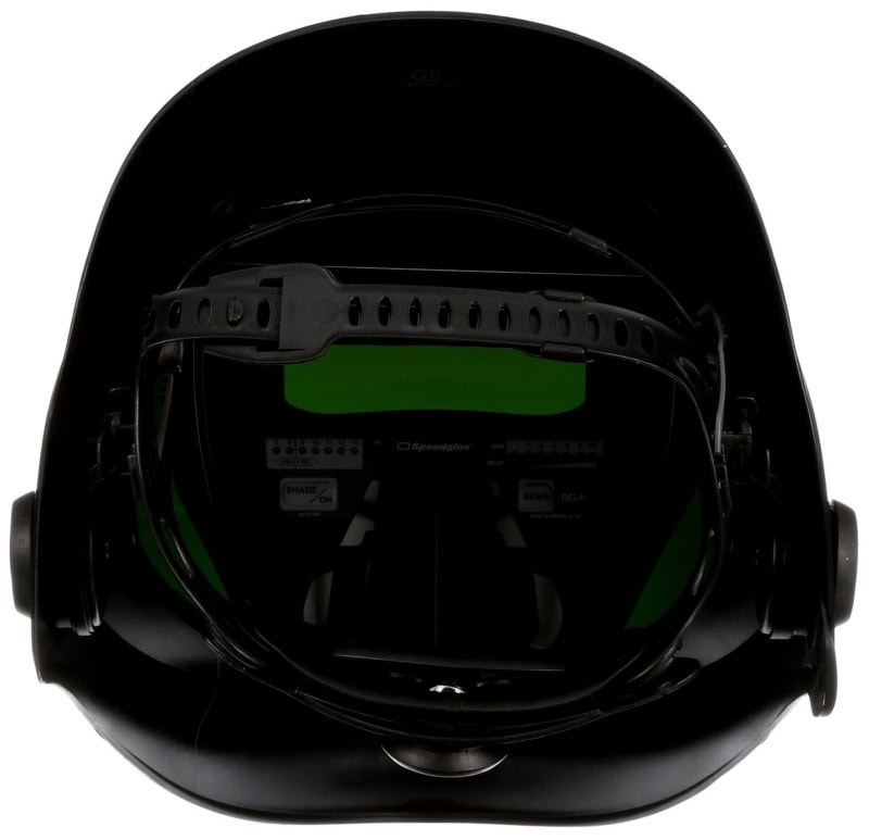 Preview: 3M™ Speedglas™ 9100 mit Seitenfenster und 9100X Schweißfilter, H501815, Schweißmaske mit Kopfband, Teile: [H501800 + H500015]