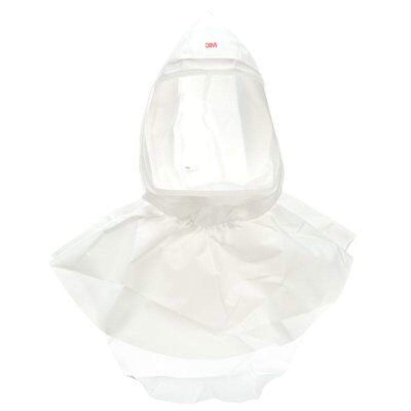 Preview: 3M™ Versaflo™ S-707-10, Malerhaube (PP), Visier (PETG), TH3, Weiß, Ersatzhaube für S-757
