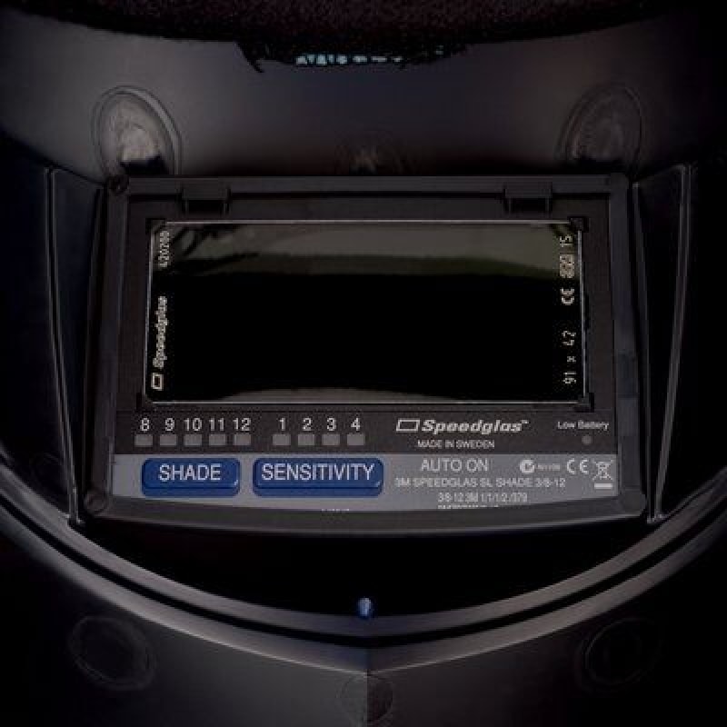 Preview: 3M™ Speedglas™ SL mit SL Schweißfilter, H701120, Schweißmaske mit Kopfband, (SL / Super Leicht), Teile: [H701190 + H700020]