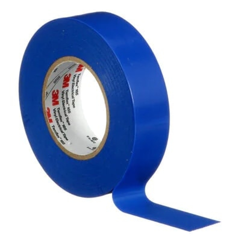 Preview: 3M™ Temflex™ 165, 19 mm x 25 m, 0,15 mm, Blau, Professionelles Vinyl-Isolierband, Für allgemeine Primärisolations Aufgaben bis 600 Volt