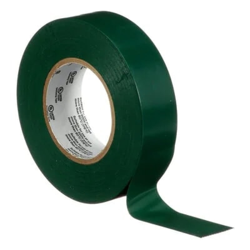 Preview: 3M™ Temflex™ 165, 19 mm x 20 m, 0,15 mm, Grün, Professionelles Vinyl-Isolierband, Für allgemeine Primärisolations Aufgaben bis 600 Volt