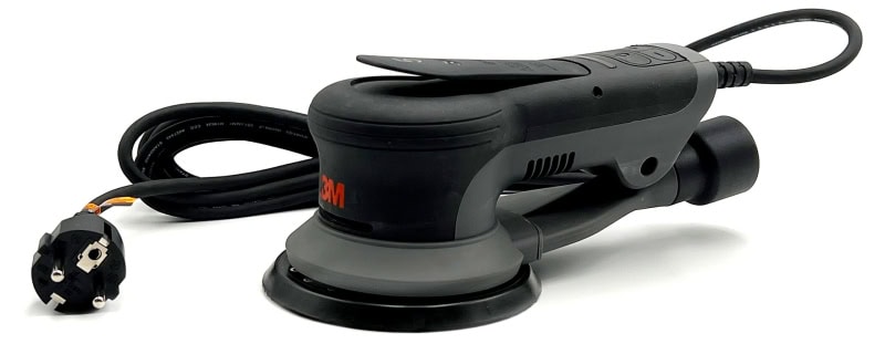 Preview: 3M™ Xtract™ 88835, Elektro, Ø 125 mm, 5 mm Schleifhub, 5/16"-Gewinde, Zentralvakuum, 240V, 0,47 PS / 350 Watt, Externe Absaugung, Elektro Exzenterschleifer