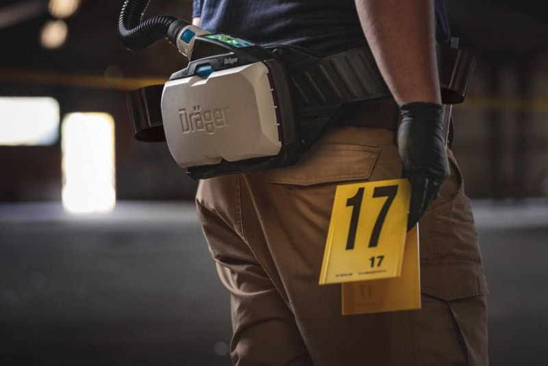 Preview: Dräger® X-plore® 8000 Gebläseatemschutz Set X-plore-8500-HIK1, TH3, Partikel- Gase- & Dämpfeschutz, Schwer-Industrie, Teile: [R59540, 3710790, R59600, 6739730, 3711310]
