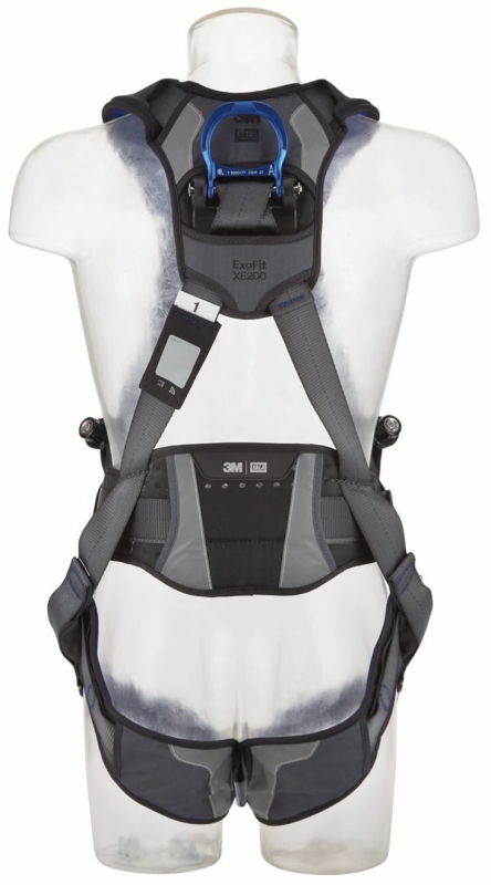 Preview: 3M™ DBI-SALA® Komfort Auffang- und Positionierungsgurt XE200 1112729, Größe 1, Selbstsichernder Schnellverschluss, 2,9 Kg, Schwarz, X-förmiger Auffang- und Positionierungsgurt für komfortables Arbeiten in der Höhe