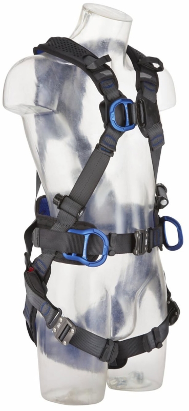 Preview: 3M™ DBI-SALA® Komfort Auffang- und Positionierungsgurt XE200 1112729, Größe 1, Selbstsichernder Schnellverschluss, 2,9 Kg, Schwarz, X-förmiger Auffang- und Positionierungsgurt für komfortables Arbeiten in der Höhe