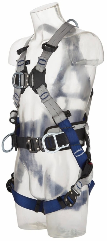 Preview: 3M™ DBI-SALA® Auffang- und Positionierungsgurt XE50 1112715, Größe 2, Schnellverschluss, 2,53 Kg, Schwarz, X-förmiger Auffang- und Positionierungsgurt für komfortables Arbeiten in der Höhe