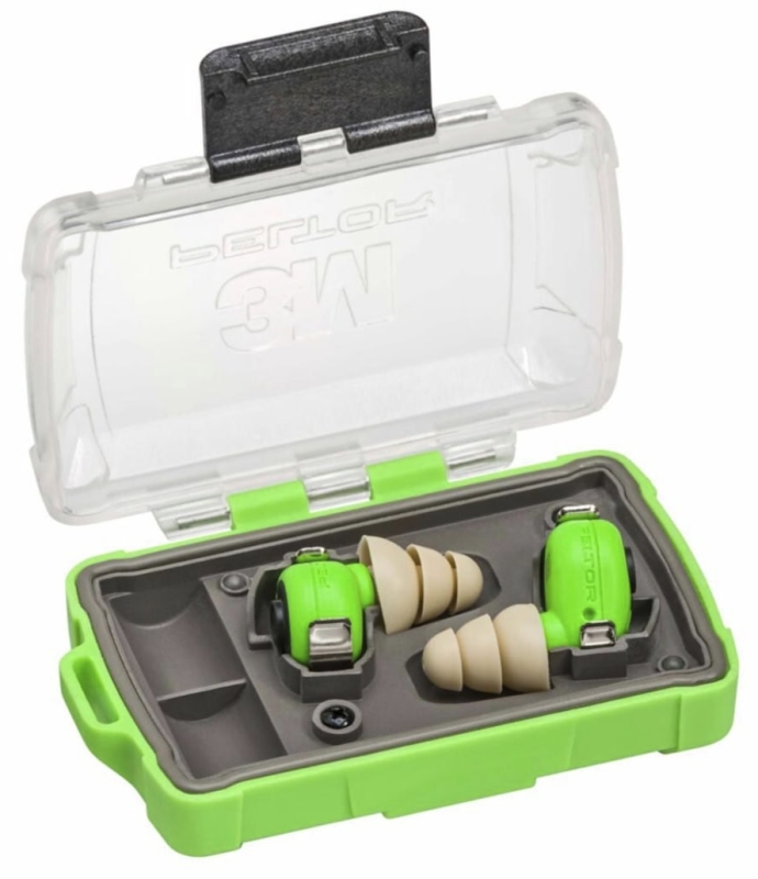 Preview: 3M™ PELTOR™ EEP-100 EU, SNR = 32 dB, Grün, Elektronische Gehörschutzstöpsel
