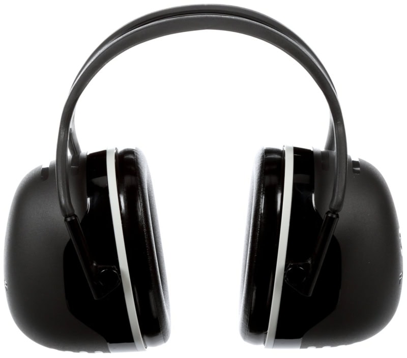 Preview: 3M™ PELTOR™ X5A, SNR = 37 dB, Schwarz, Kapselgehörschutz für extrem laute Arbeitsumgebungen