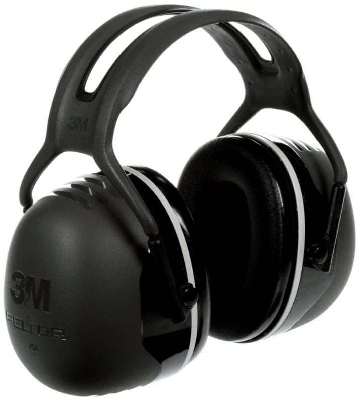 Preview: 3M™ PELTOR™ X5A, SNR = 37 dB, Schwarz, Kapselgehörschutz für extrem laute Arbeitsumgebungen