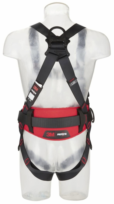 Preview: 3M™ Protecta® Komfort Auffang- und Positionierungsgurt E200 1161628, Größe M/L, Steckrahmenverschluss, 1,90 Kg, Schwarz, Komfort Auffang- und Positionierungsgurt im Westenstil