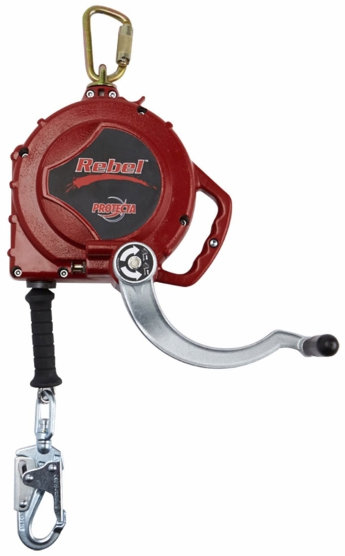 Preview: 3M™ Protecta® Höhensicherungsgerät mit Rettungsfunktion 3591002, 15 m, 11,9 Kg, Rot, Zur Absicherung und Rettung von Personen