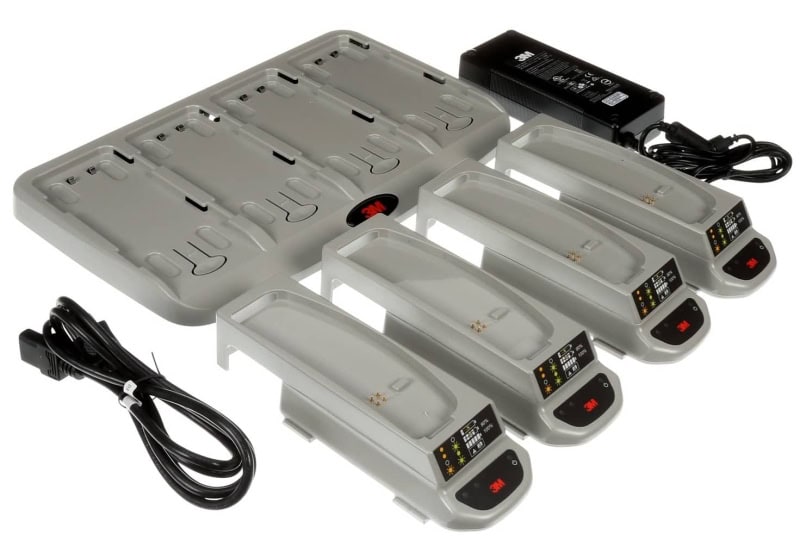 Preview: 3M™ Versaflo™ TR-344, Batterieladegerät mit vier Stationen für TR-300+