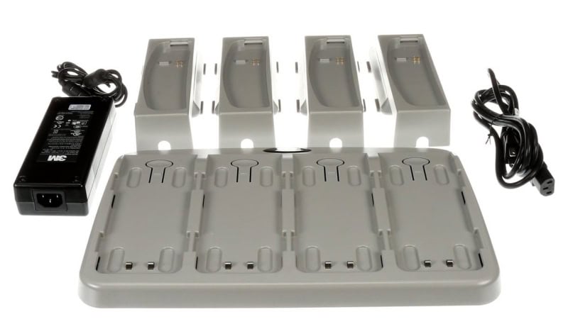 Preview: 3M™ Versaflo™ TR-344, Batterieladegerät mit vier Stationen für TR-300+