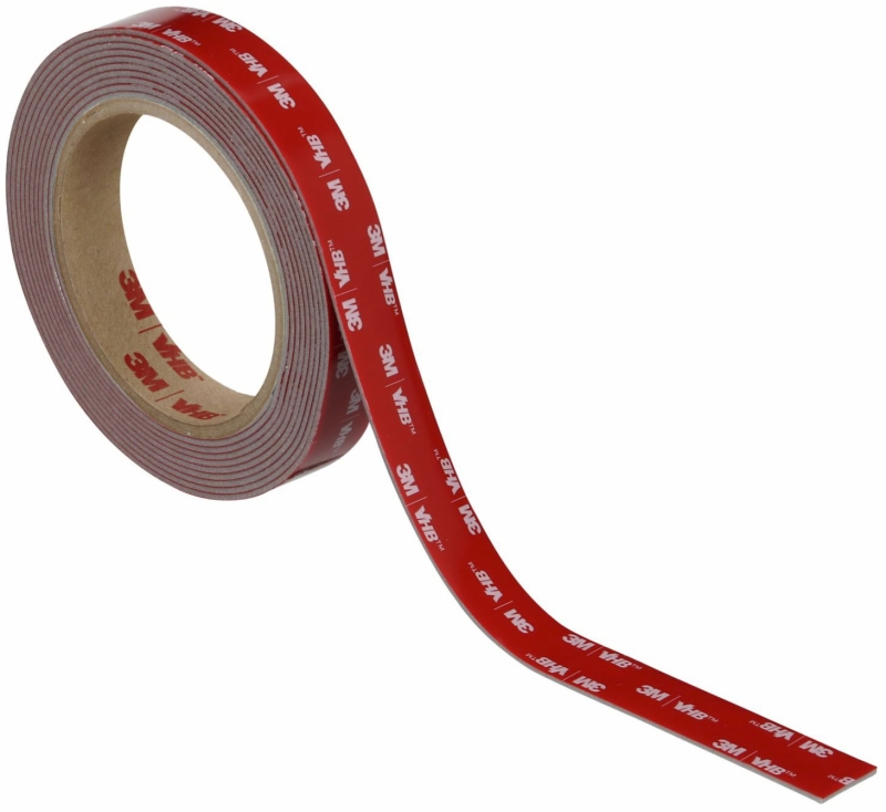 Preview: 3M™ VHB™ MAX-230GF Doppelseitiges Klebeband MAX-230/19/3, 19 mm x 3 m, 2,3 mm, Grau, Folien Abdeckung, Für Seitenpaneele, Halterungen und Verkleidungen in Fahrzeugen, Geräten, Bau- und HVAC-Anwendungen