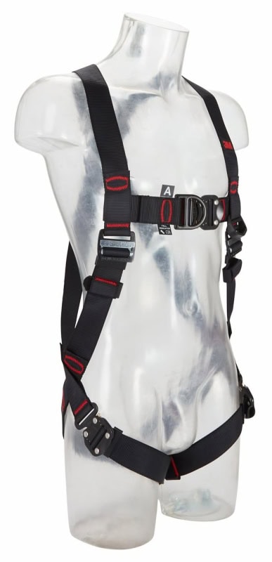 Preview: 3M™ Protecta® Auffanggurt E200 1161616, Größe M/L, Schnellverschluss, 1,42 Kg, Schwarz, Standard Auffanggurt im Westenstil