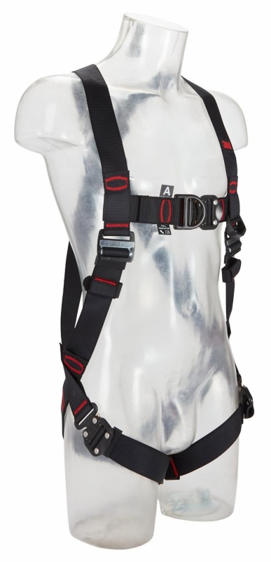 Preview: 3M™ Protecta® Auffanggurt E200 1161617, Größe XL, Schnellverschluss, 1,42 Kg, Schwarz, Standard Auffanggurt im Westenstil
