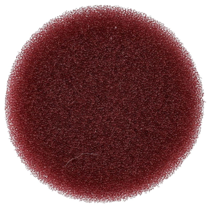 Preview: Mirka® Polierpad 7993924011, Ø 40 mm, Dicke: 15 mm, Medium, Kletthaftend, Rot, Für enge Stellen