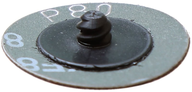 Preview: Mirka® Quick Disc 8090505012, Ø 50 mm, P120, C, Fiberscheibe mit Präzisions-Keramikkorn, Für Abtragsarbeiten