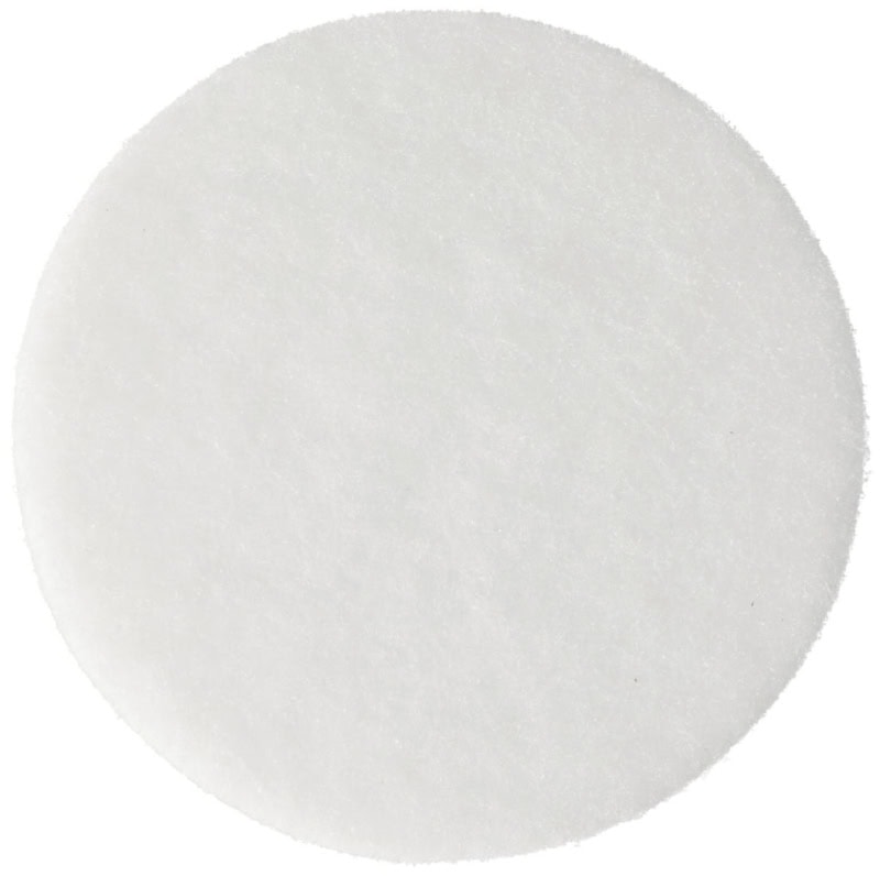Preview: Mirka® Ölpads 8524102001, Ø 150 mm, Kein Schleifkorn, Weiß, Kletthaftend, Ölauflagen zum Ölen von Holzwerkstoffen