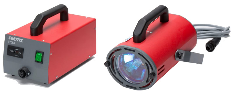 Preview: Henkel™ Loctite® UVA Handlampe 250 W, 97053, Für den mobilen Einsatz zur Aushärtung von UV Klebstoffen