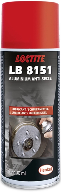 Preview: Henkel™ Loctite® LB 8151 Anti-Seize Schmierspray, 400 ml, Grau, 303136, Für extreme Temperaturen
